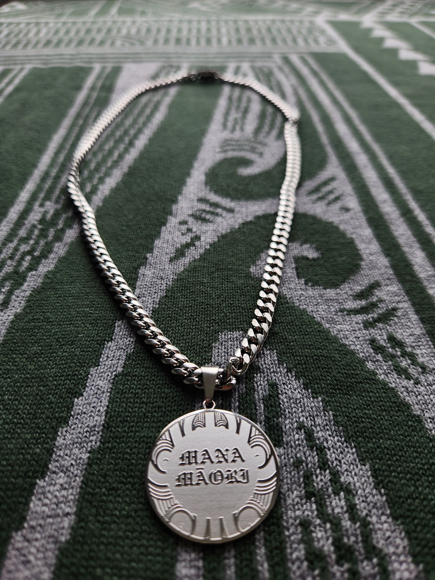Mana Māori Necklace (Silver)