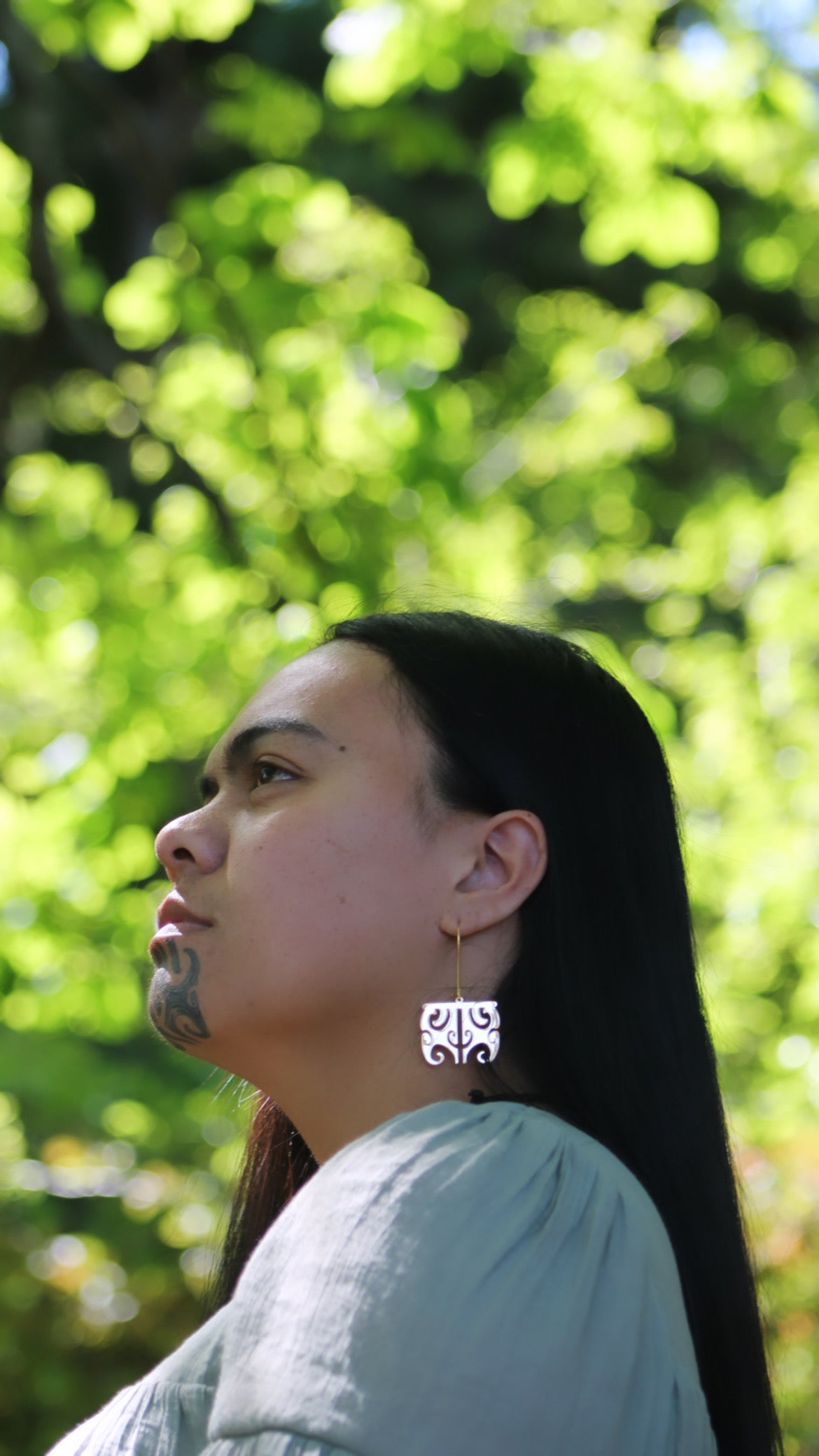 Moko Kauae XL - Hanging