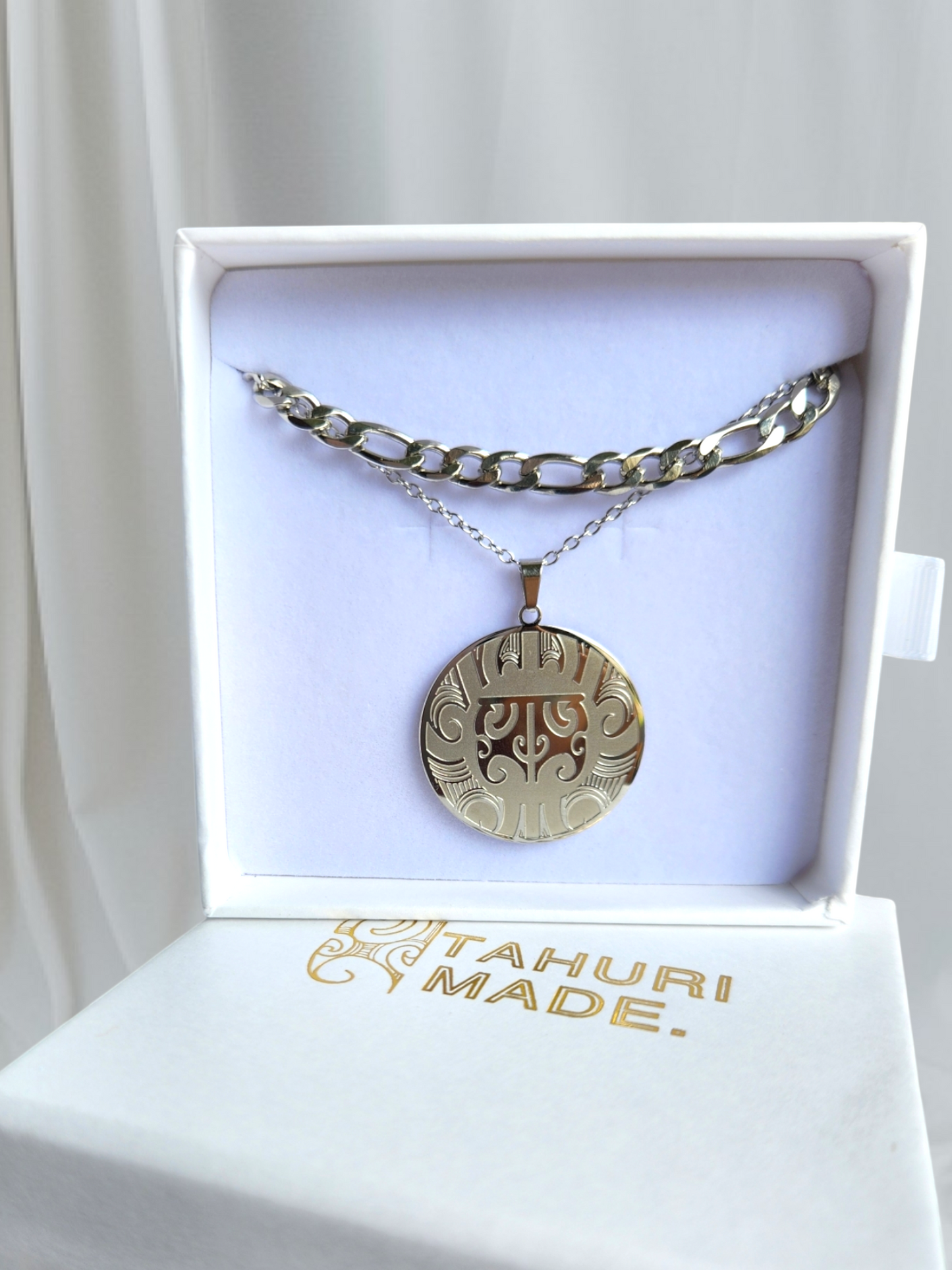 Layered Necklace (Silver)